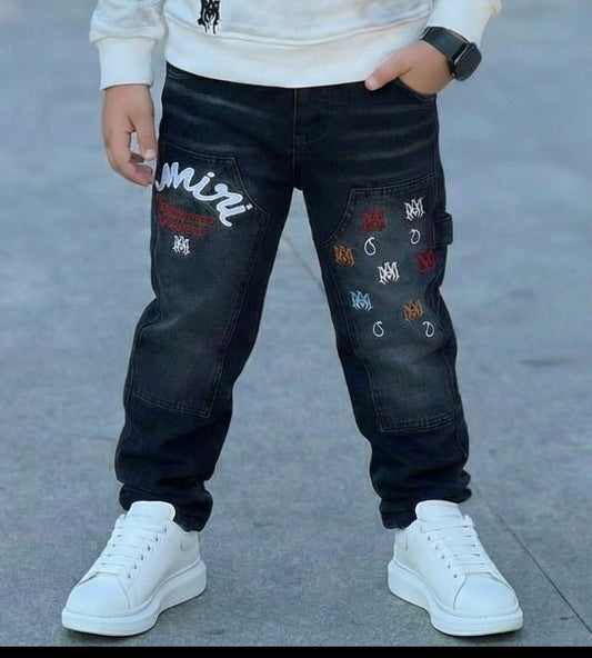 jeans baggy enfant de 6 ans jusqu'à 16 ans جينز أطفال من سنتين ل 16 سنة